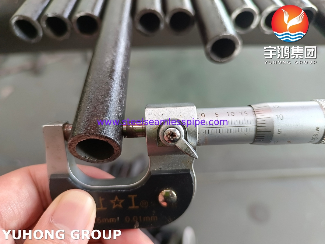 ASTM A334 Gr.6 बॉयलर और हीट एक्सचेंजर के लिए मिश्र धातु इस्पात सीमलेस ट्यूब