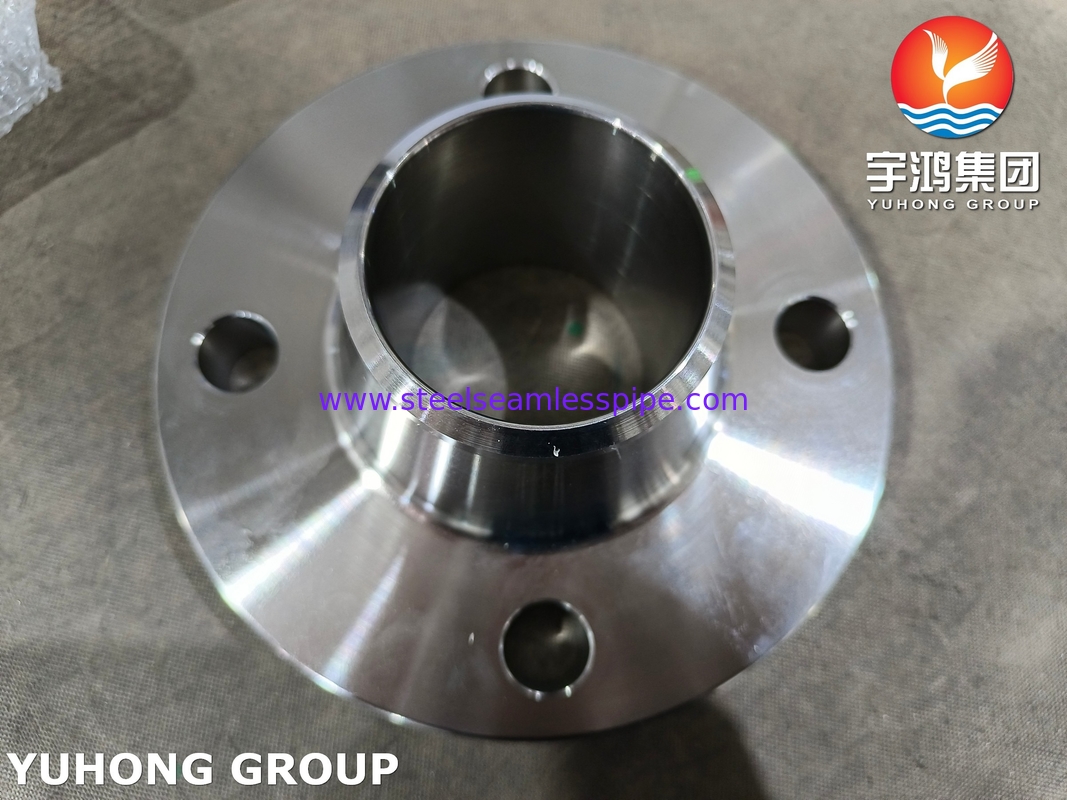 ASTM A182 F55 WNFF फ्लैंज B16.5 सुपर डुप्लेक्स स्टील S32760 वेल्ड नेक फ्लैंज