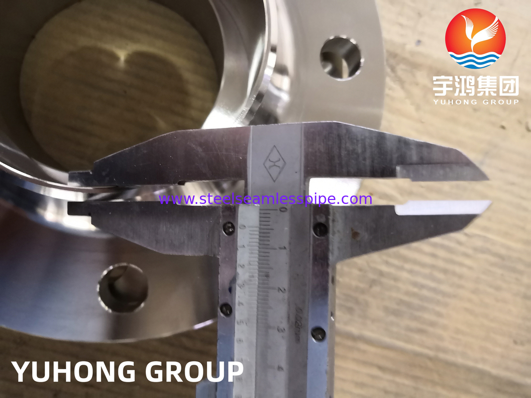 EN 1092-1 TYPE11 1.4404 ऊंचा चेहरा वेल्ड गर्दन फ्लैंज उच्च शक्ति उच्च स्थायित्व