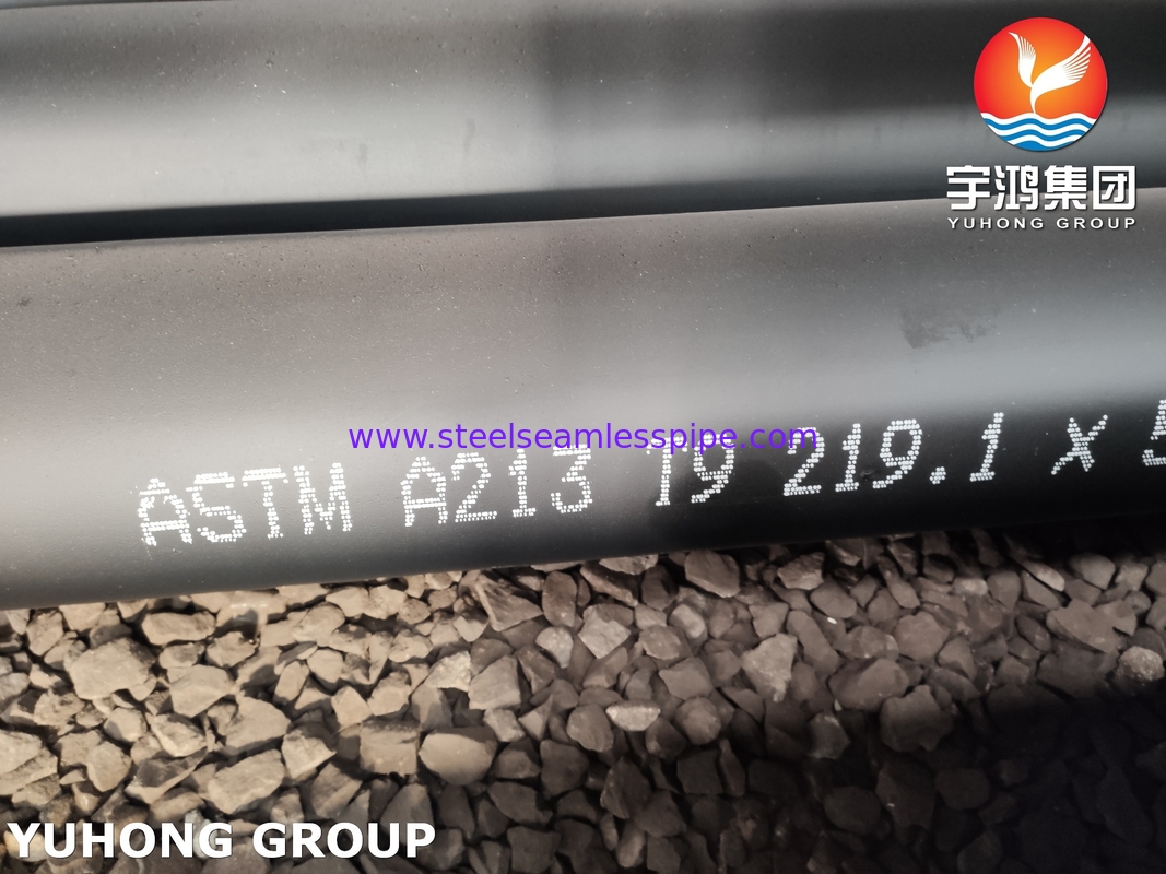 बॉयलर सुपरहीटर और हीट एक्सचेंजर के लिए ASME SA213 / ASTM A213 T9 मिश्र धातु इस्पात ट्यूब