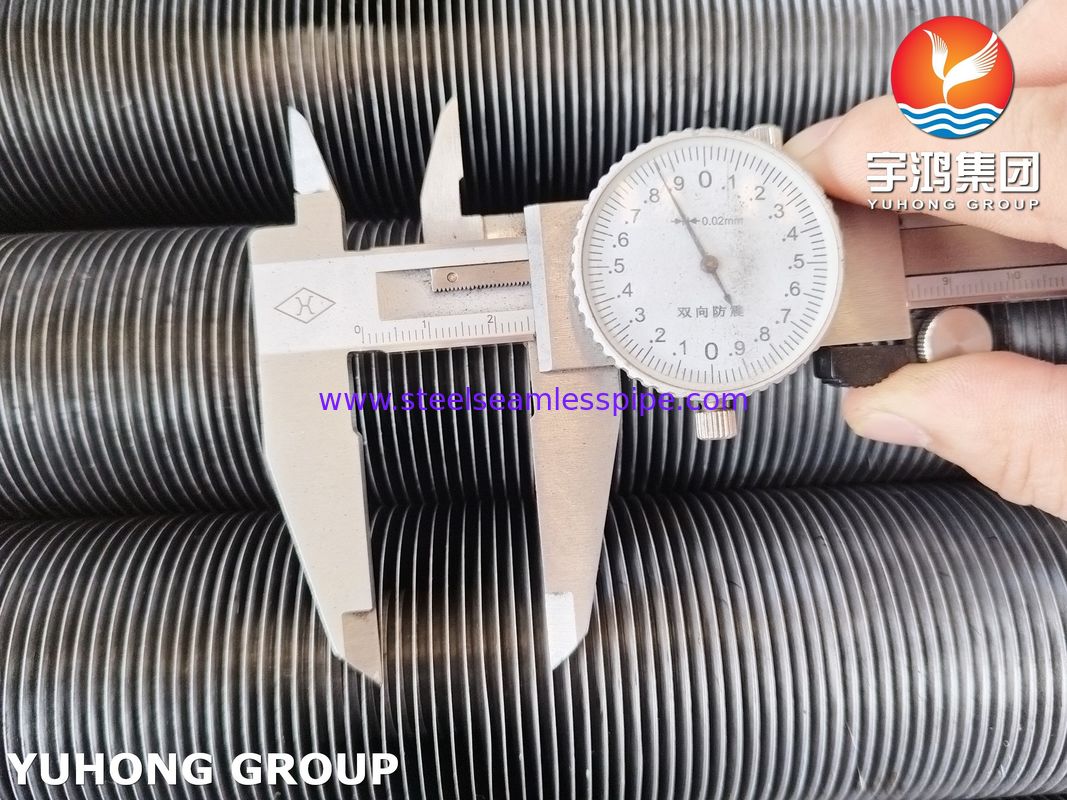 एएसटीएम ए 213 टी 5 फिन ट्यूब के साथ एम्बेडेड जी प्रकार के लिए संक्षारक मध्यम उच्च दबाव अनुप्रयोगों के लिए