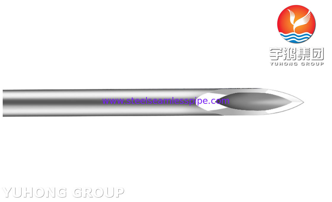 आईएसओ9626 SUS304 इंसुलिन सुई, मधुमेह के इलाज के लिए पांच-बेवल टिप सुई ट्यूब