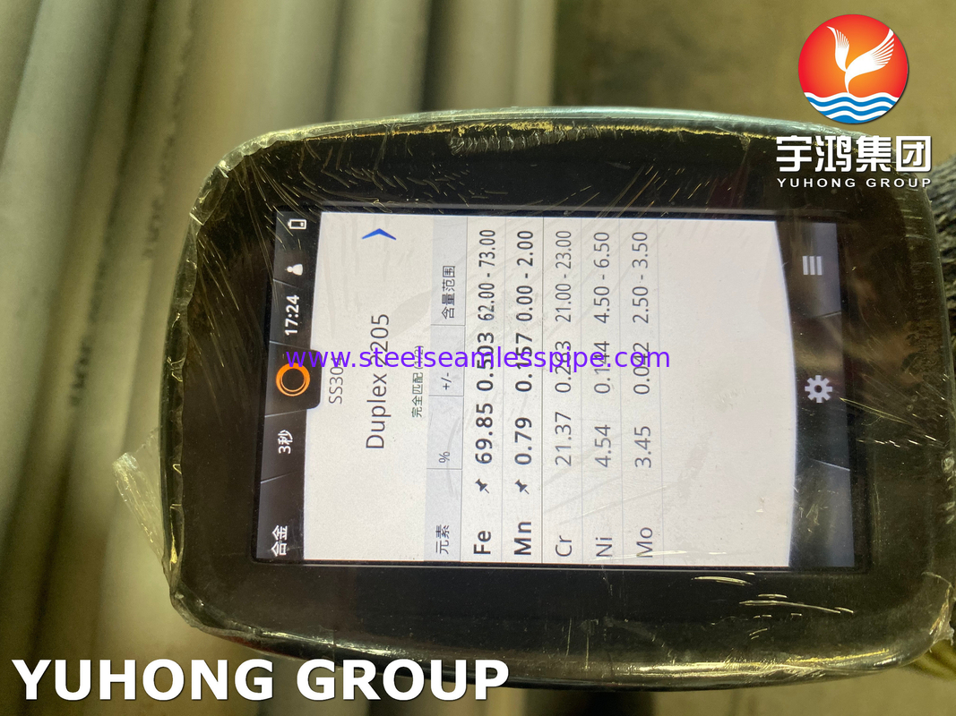 ASTM A790 / ASME SA790 S32205 तेल गैस उद्योग के लिए डुप्लेक्स स्टेनलेस स्टील पाइप