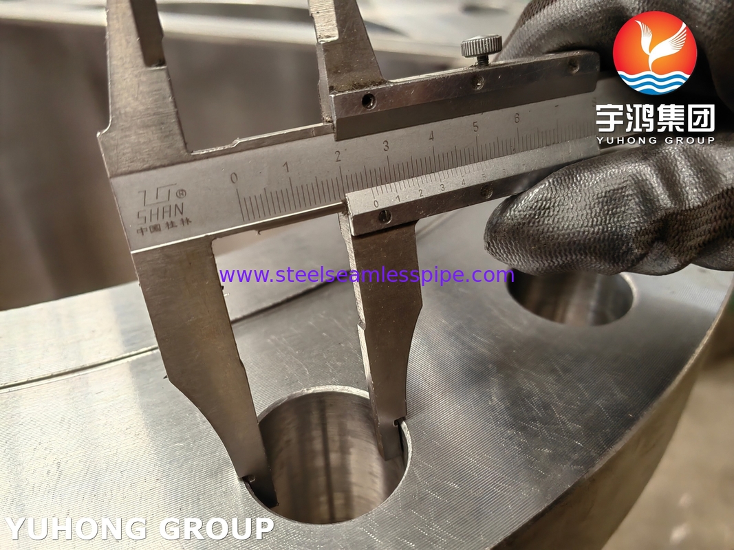 ASTM A350 / ASME SA350 LF2 कम तापमान के लिए मिश्र धातु स्टील फोल्डेड फ्लैंज B16.5
