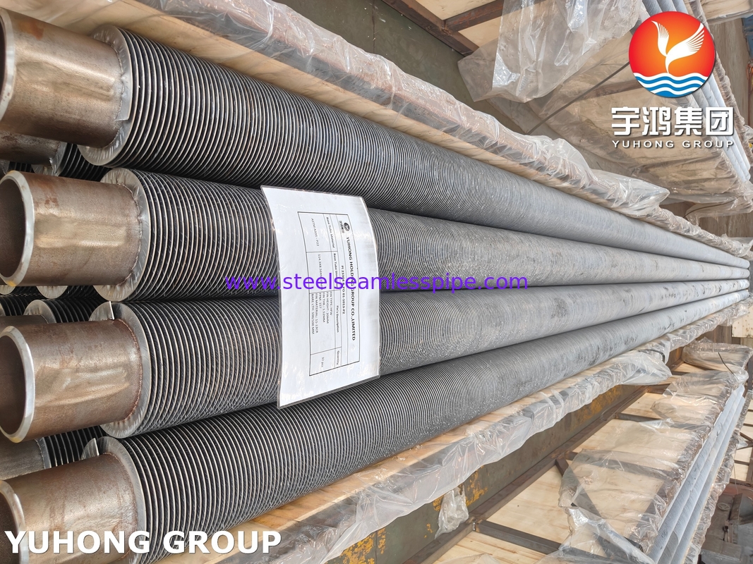 SA210 GR A1 एल्यूमीनियम 1060 विद्युत संयंत्रों के लिए एम्बेडेड जी प्रकार फिन ट्यूब