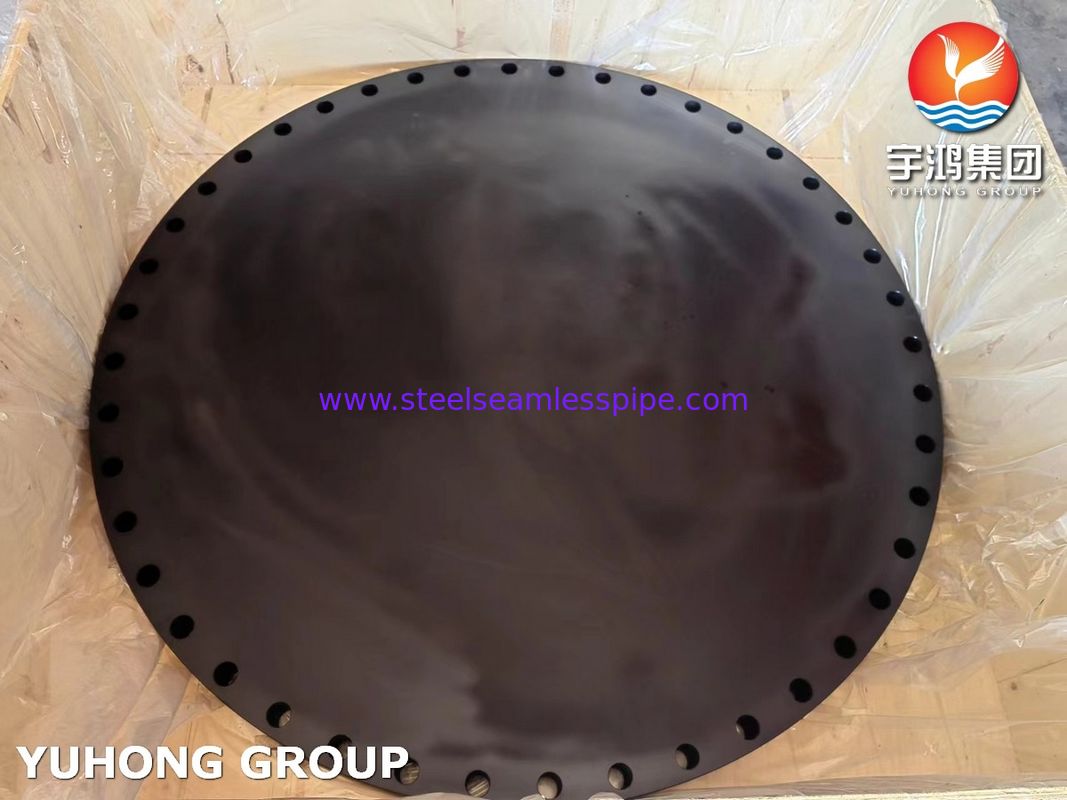 ASTM A105 कार्बन स्टील वेल्डनेक फ्लैंज - B16.47 सीरीज B, क्लास 300/600, पाइप कनेक्शन