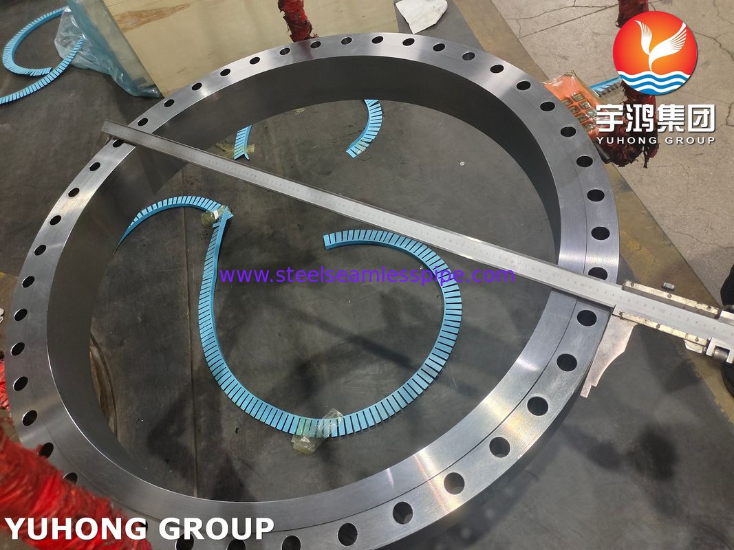 ASTM A350 LF2 CL1 परिधि फ्लैंज NPS 1/2" से 24" क्लास 150 से 2500#