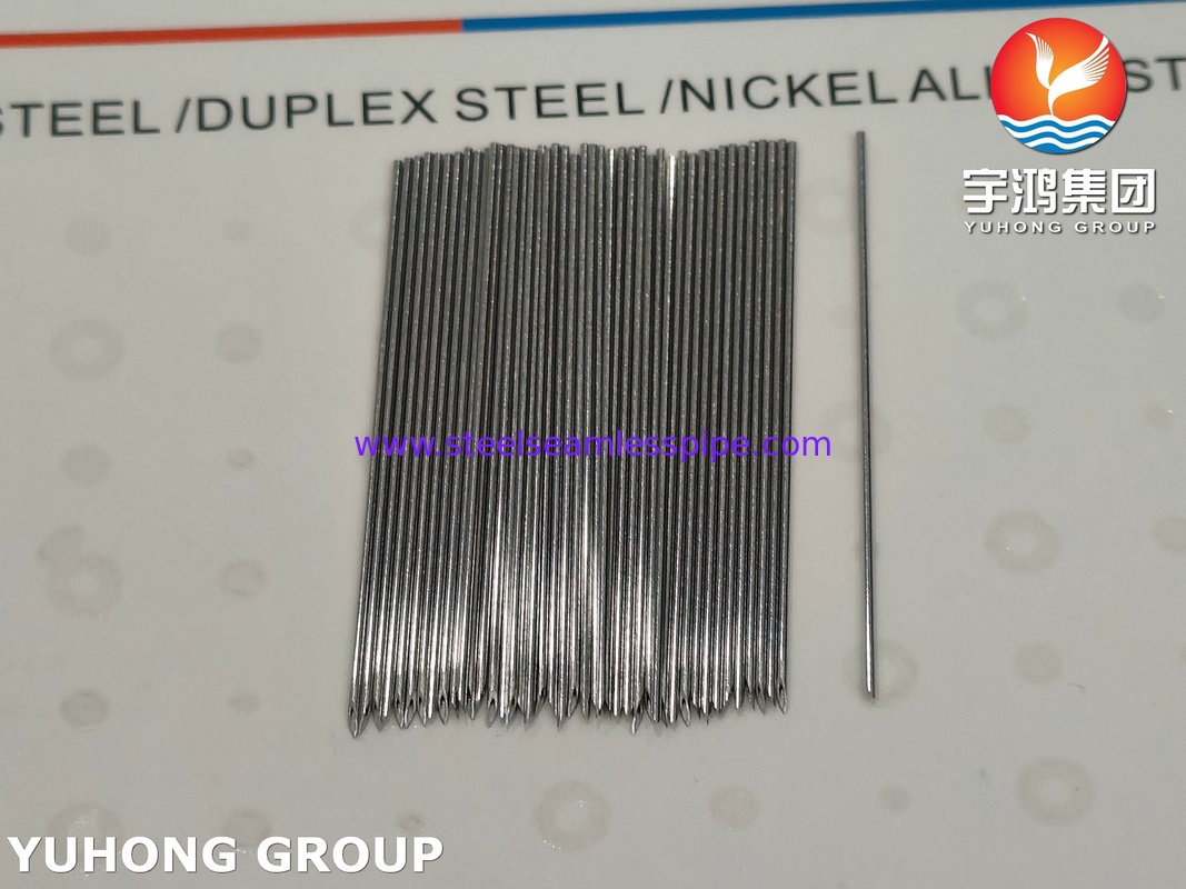 Stainless Steel Peripheral Intravenous Needle Tube, Triple Bevel Tip, 25G IV Cannula