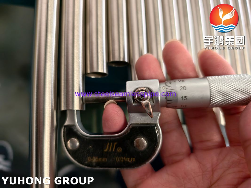 उच्च तापमान और दबाव सेवा के लिए ASME SB163 N08810 निकेल मिश्र धातु सीमलेस ट्यूब