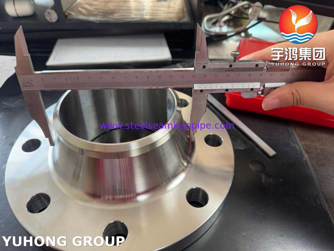 ASTM B564 UNS N08020 मिश्र धातु वेल्ड नेक फ्लैंज ASME B16.5 मिश्र धातु 20 WNRF फ्लैंज
