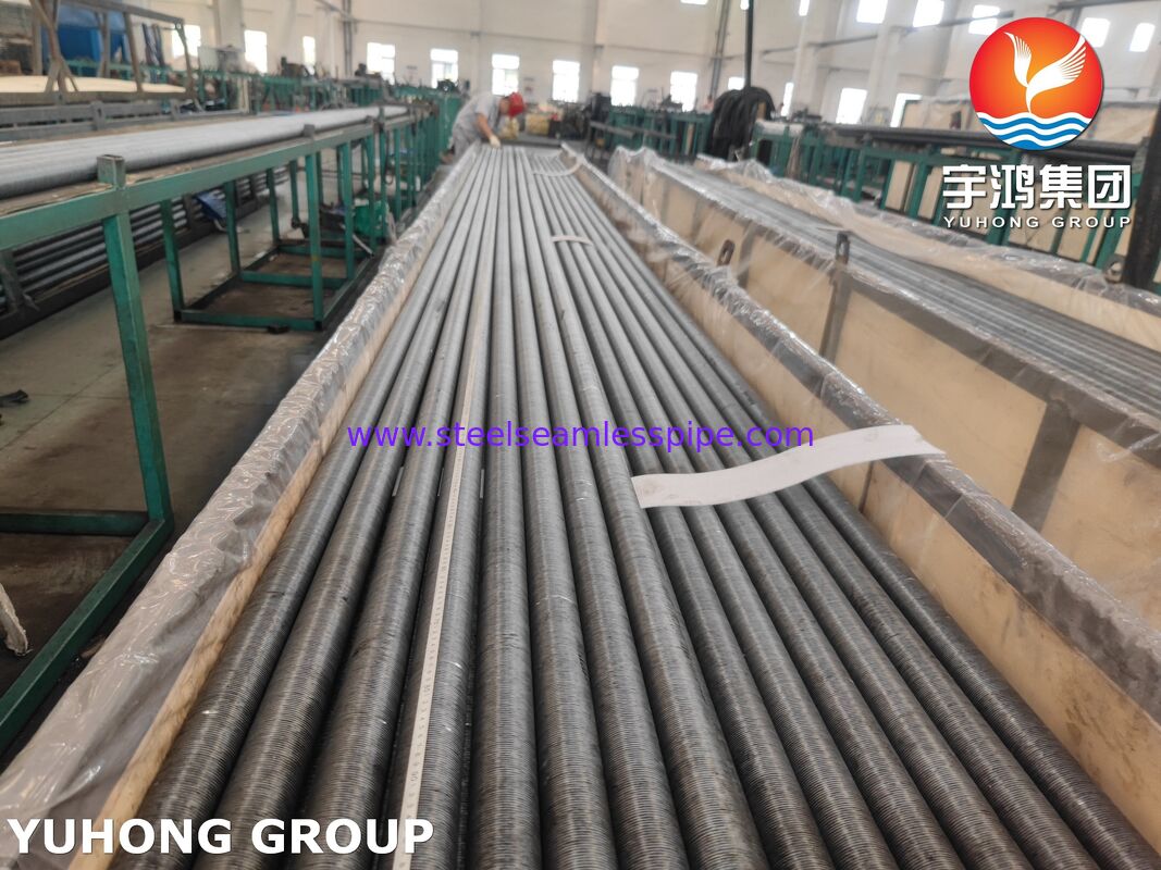ऊष्मा विनिमयकों के लिए AL1060 पंखों के साथ ASME SA209 कार्बन स्टील एम्बेडेड फिन ट्यूब