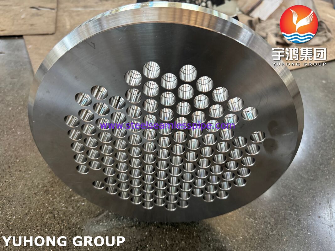 ASME SA789 और SA182 F53 निर्माण के साथ आक्रामक सेवा हीट एक्सचेंजर्स के लिए सुपर डुप्लेक्स स्टेनलेस स्टील S32750 यू-बेंड ट्यूब बंडल