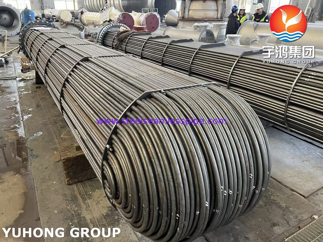 हीट एक्सचेंजर ट्यूब बंडल SA350 LF2 CL1 ट्यूबशीट SA334 Gr.6 U Bend Tube