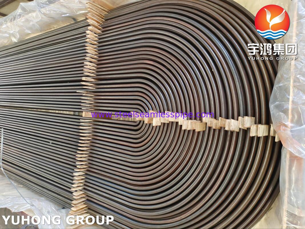 ASTM A179 U-Bend ट्यूब - हीट एक्सचेंजर और कंडेनसर अनुप्रयोगों के लिए निर्बाध कोल्ड-ड्रॉन लो-कार्बन स्टील