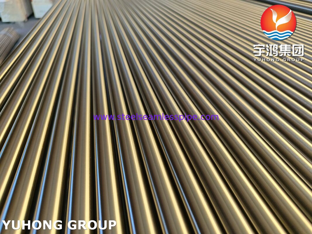 ASTM A213 TP321H उज्ज्वल एनील्ड स्टेनलेस स्टील सीमलेस ट्यूब उच्च संक्षारण और उच्च तापमान क्रॉप प्रतिरोध के साथ गर्मी एक्सचेंजर के लिए