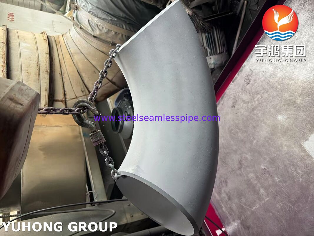 ASTM A403 WP304-S BW कोहनी, उच्च संक्षारण प्रतिरोध स्टेनलेस स्टील बट वेल्ड कोहनी औद्योगिक पाइपलाइन सिस्टम के लिए