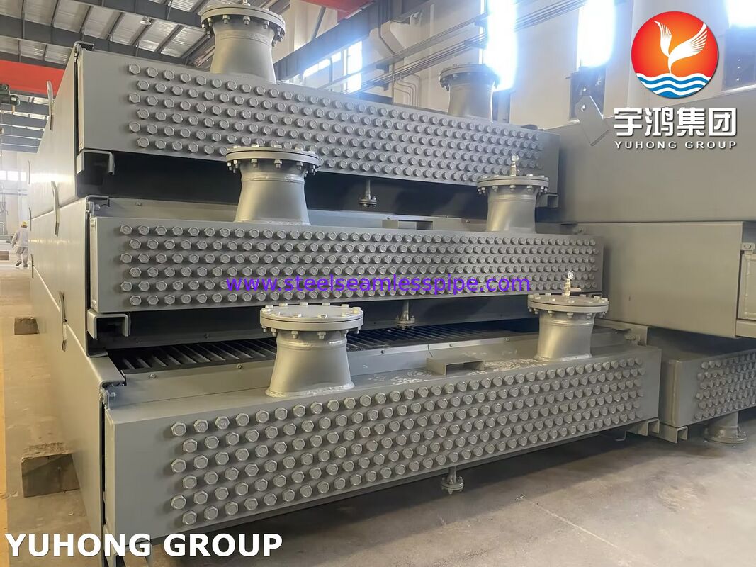 ASME VIII-1, API 661 तेल शोधन और बिजली उद्योग के लिए एयर कूल्ड हीट एक्सचेंजर