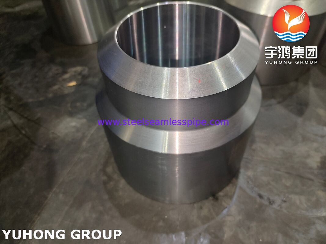 ASME SA350 LF2 CL1 कार्बन स्टील स्व-वर्धित नोजल फोल्डेड इंटीग्रल रिफर्स्ट