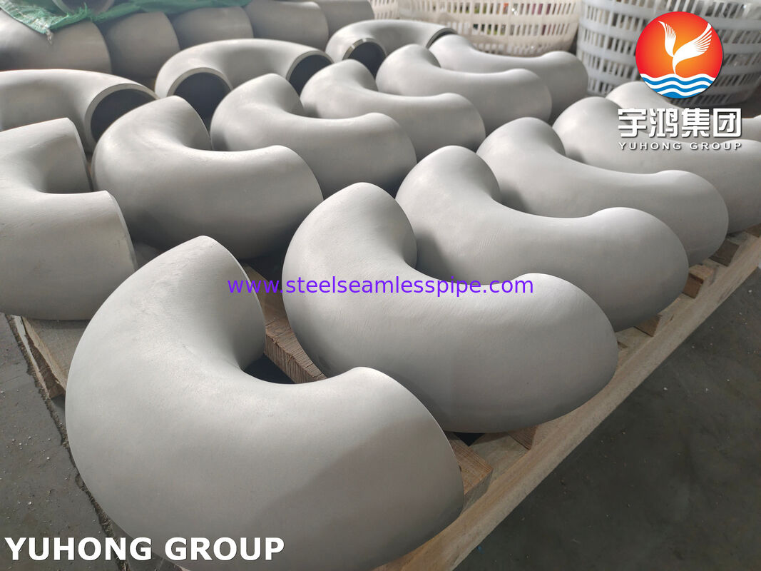 ASTM B366 UNS N06022 / DIN 2.4602 / Hastelloy C22 पाइप फिटिंग 180° SR रिटर्न बेंड
