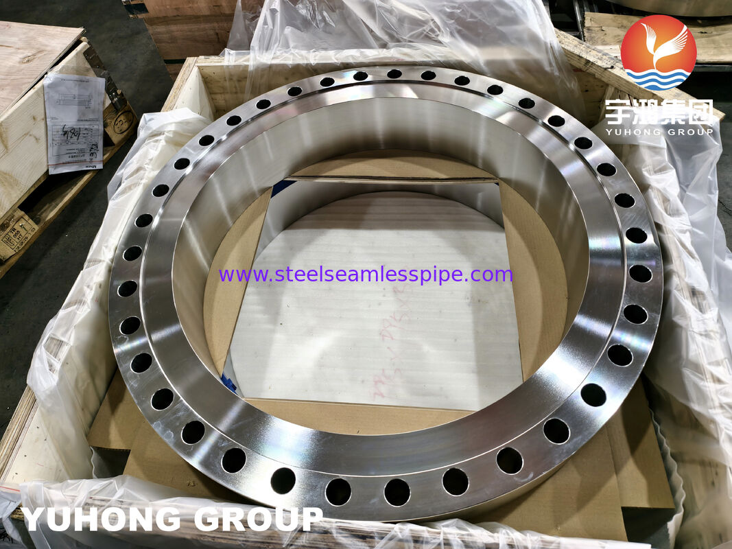 ASTM A182 F316L WNRF जंग लगने वाली पाइप प्रणाली के लिए स्टेनलेस स्टील के फोर्ज्ड फ्लैंज