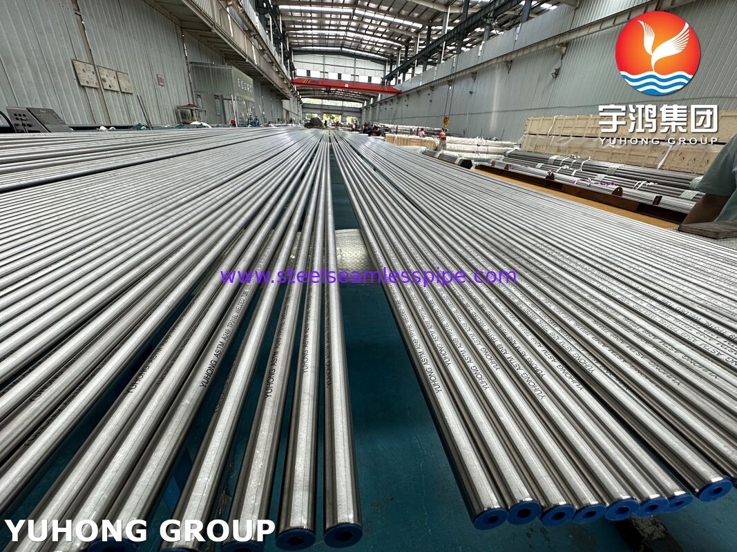 Bright Annealed Tube , ASTM A249 TP316L Welded Stainless Steel Tube For Nuclear Power Plant