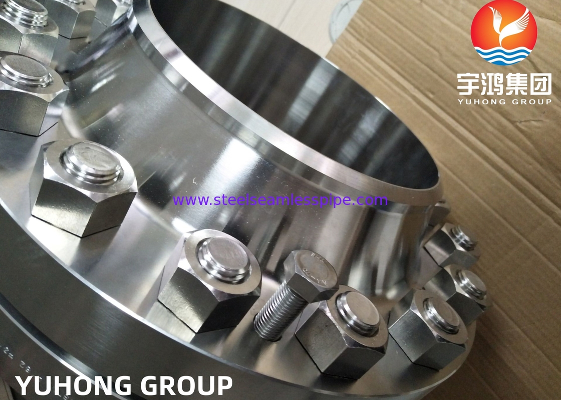 एसएस निकला हुआ किनारा WNRF ASTM A182 F316L F51 S31803 2205 1.4462 F53 S32750 2507 1.4410 F55 S32760