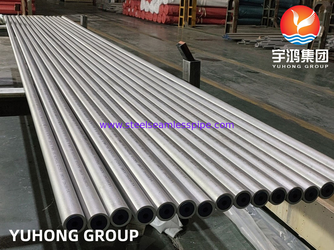 ASTM A213 TP347H / EN 1.4961 स्टेनलेस स्टील सीमलेस ट्यूब हीट एक्सचेंजर ट्यूब