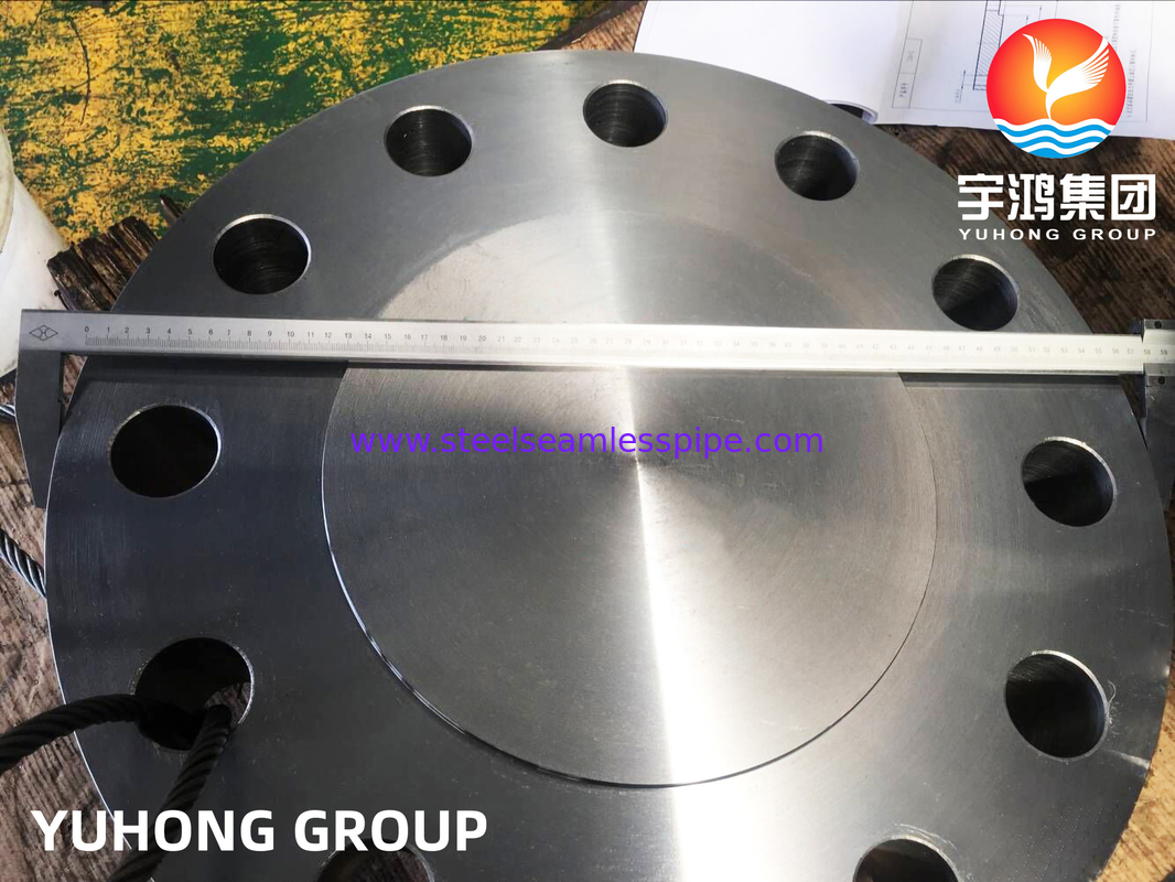 ASTM A182 F22 UNS K21590 ब्लाइंड निकला हुआ मिश्र धातु इस्पात आरएफ चेहरा B16.5
