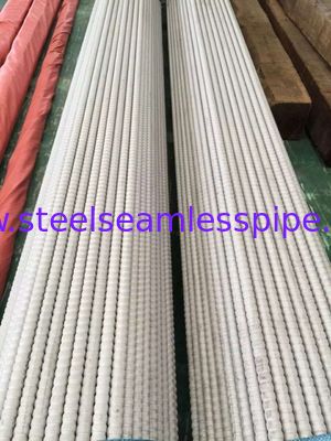 TP304 / TP304L TP316 / TP316L स्टेनलेस स्टील नालीदार कम फिन हीट एक्सचेंजर्स के लिए ट्यूबों