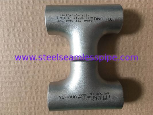 स्टेनलेस स्टील बट वेल्ड फिटिंग कम 90 डिग्री कोहनी 1/2 "से 60" कम करें sch40 sch80 sch160 XXS B16.9