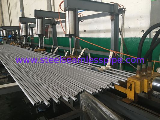 स्टेनलेस स्टील सीमलेस ट्यूब (हॉट फिनिश), 100% एड़ी चालू टेस्ट और हीड्रास्टाटिक टेस्ट, सॉलिड / ब्राइट ऐनेल्ड