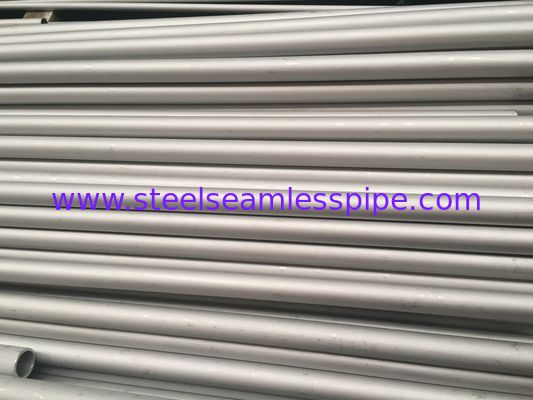 स्टेनलेस स्टील सीमलेस ट्यूब (हॉट फिनिश), 100% एड़ी चालू टेस्ट और हीड्रास्टाटिक टेस्ट, सॉलिड / ब्राइट ऐनेल्ड