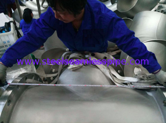 B366 Hastelloy C-276 पाइप स्पूल बट वेल्ड फिटिंग B16.9 प्लेट निकला हुआ किनारा 24 "B16.5 के साथ वेल्डेड