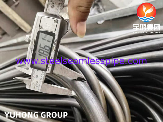 हीट एक्सचेंजर बॉयलर ट्यूब अचार / बीए स्टेनलेस स्टील सीमलेस ट्यूब / यू बेंड