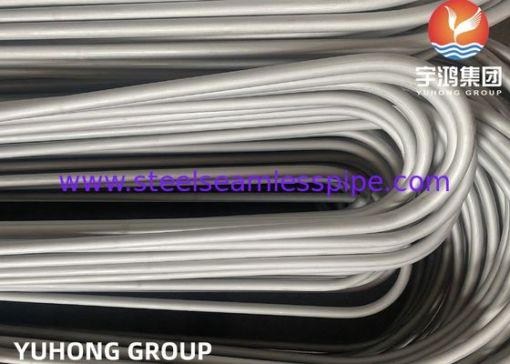 ASTM A688 स्टेनलेस स्टील सीमलेस / वेल्डेड यू बेंड ट्यूब TP304 / 304L TP316L TP904L