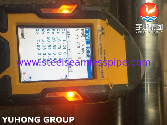 निकल मिश्र धातु पाइप, एएसटीएम बी 637 / बी 670, इनकोनल 718 / यूएनएस एन 07718, उठाया / बीए सतह