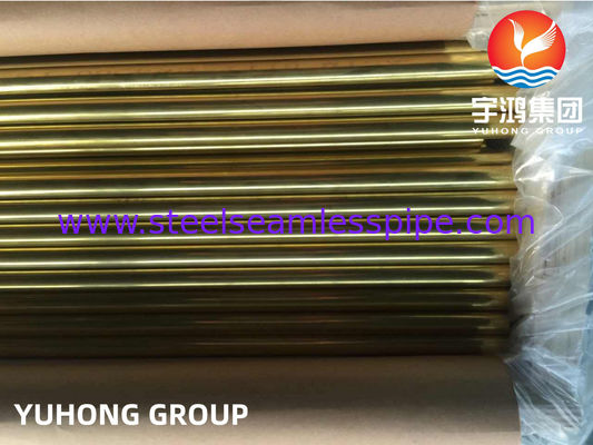 ASTM B111 O61 C44300 C68700 C71500 पीतल कॉपर सीमलेस बॉयलर ट्यूब