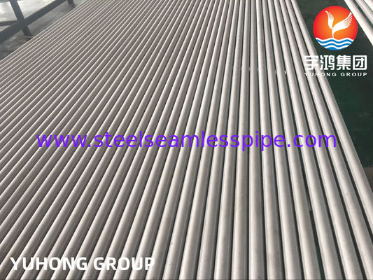 ASTM A213 स्टेनलेस स्टील सीमलेस ट्यूब न्यूनतम दीवार मोटाई बाष्पीकरण संघनित्र