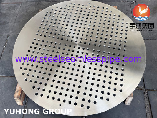 शेल और ट्यूब हीट एक्सचेंजर्स के लिए ASTM A182 F316L स्टेनलेस स्टील ट्यूबशीट