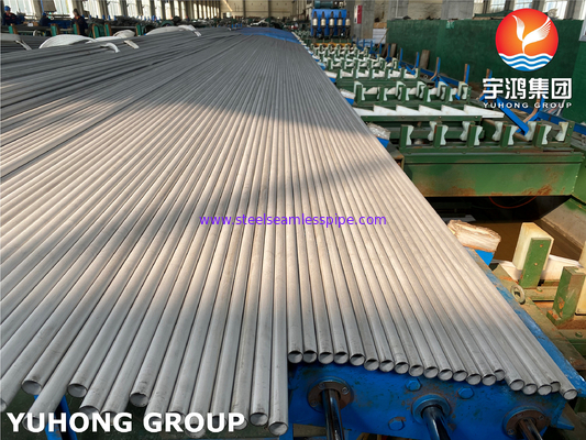 हीट एक्सचेंजर के लिए ASME SA213 TP304L स्टेनलेस स्टील सीमलेस ट्यूब