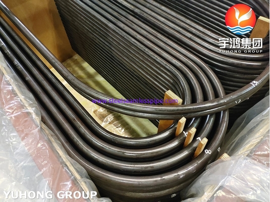 ASTM A213 T9 मिश्र धातु स्टील सीमलेस यू बेंड ट्यूब हीट एक्सचेंजर ट्यूबिंग