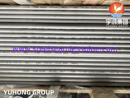 ASME SA789, ASTM A789 S31803 सीमलेस डुप्लेक्स स्टील ट्यूब