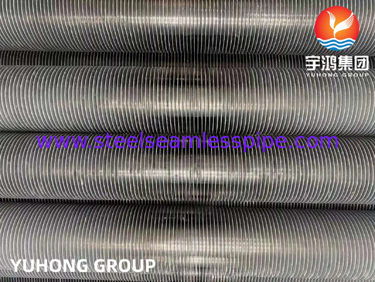 ASTM A249 TP304 स्टेनलेस स्टील एक्सट्रूडेड हीट एक्सचेंजर फिनेड ट्यूब