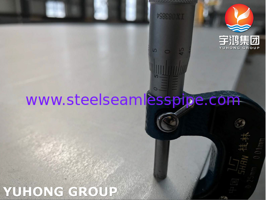 ASTM A240 904L N08904 स्टेनलेस स्टील प्लेट