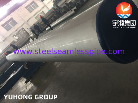 स्टेनलेस स्टील वेल्डेड पाइप ASTM A312-2018 TP304 TP304L TP304H TP321 TP TPHH TP316L लंबाई, 6M, 11M