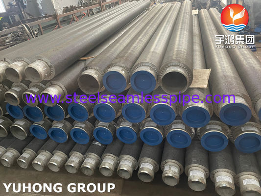 ASTM A312 TP304 HFW फिन ट्यूब फिन सामग्री 11-13 Cr