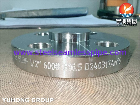ASTM A182 F53 तेल और गैस के लिए डुप्लेक्स स्टील फोल्डेड फ्लैंज B16.5