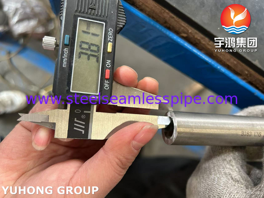 कंडेनसर और हीट एक्सचेंजर के लिए ASTM B163 N04400 मिश्र धातु स्टील ट्यूब