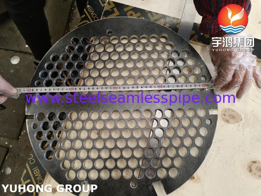 गैर दबाव उपकरण मध्यम और निम्न वोल्टेज उपकरण के लिए ASME SA36 कार्बन स्टील ट्यूब शीट