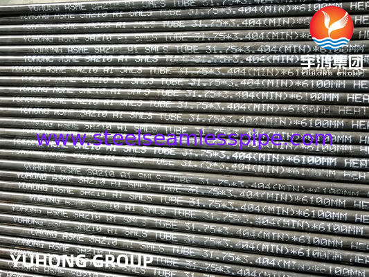 ASME SA210 ग्रेड A1 कार्बन स्टील सीमलेस बॉयलर ट्यूब और सुपरहीटर ट्यूब